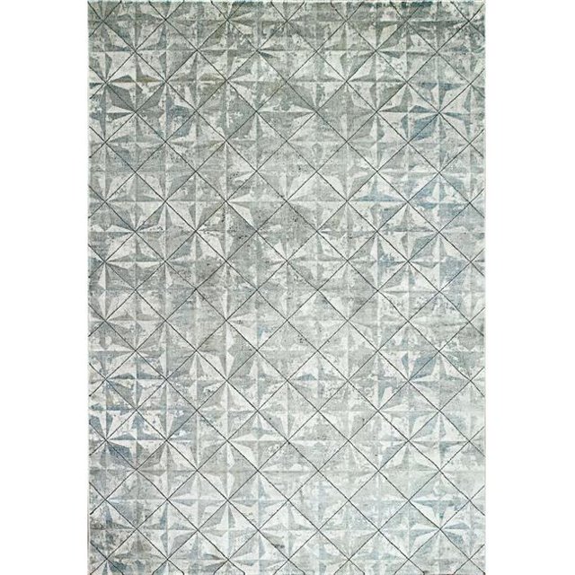 Dynamic Rugs MG692515950 5 ft. 3 in. x 7 ft. 7 in. Magnus 2515 Rectangle Modern Area Rug - 950 Grey & Blue