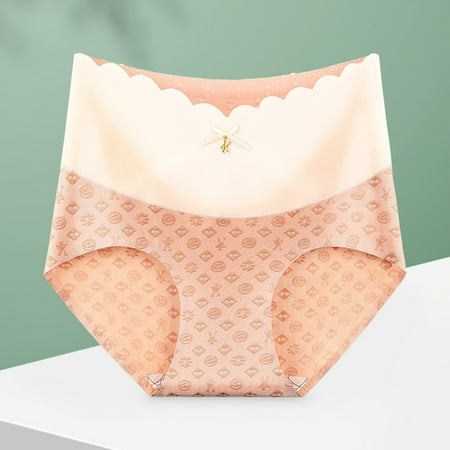 

Briefs For Women Short Pants Womens High Waist And Abdomen And Raise The ButtocksPure Brief Panties D XL 3pcs