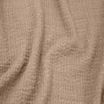 thumbnail image 3 of 60" Wide-Polyester Spandex-Crinkled Della Textured Stretch Fabric by The Yard-for Apparel, Accessories, Headbands, Drapery, Decorations, and DIY Projects, Tan, 3 of 4
