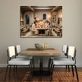 thumbnail image 2 of Cuadro Decorativo Impreso 20x30cm Última Cena, 2 of 10