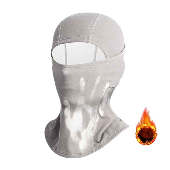 Ahabrexf Cold Weather Face Masks for Men,Breathable Windproof Balaclava with Color-Changing Thermal Protection