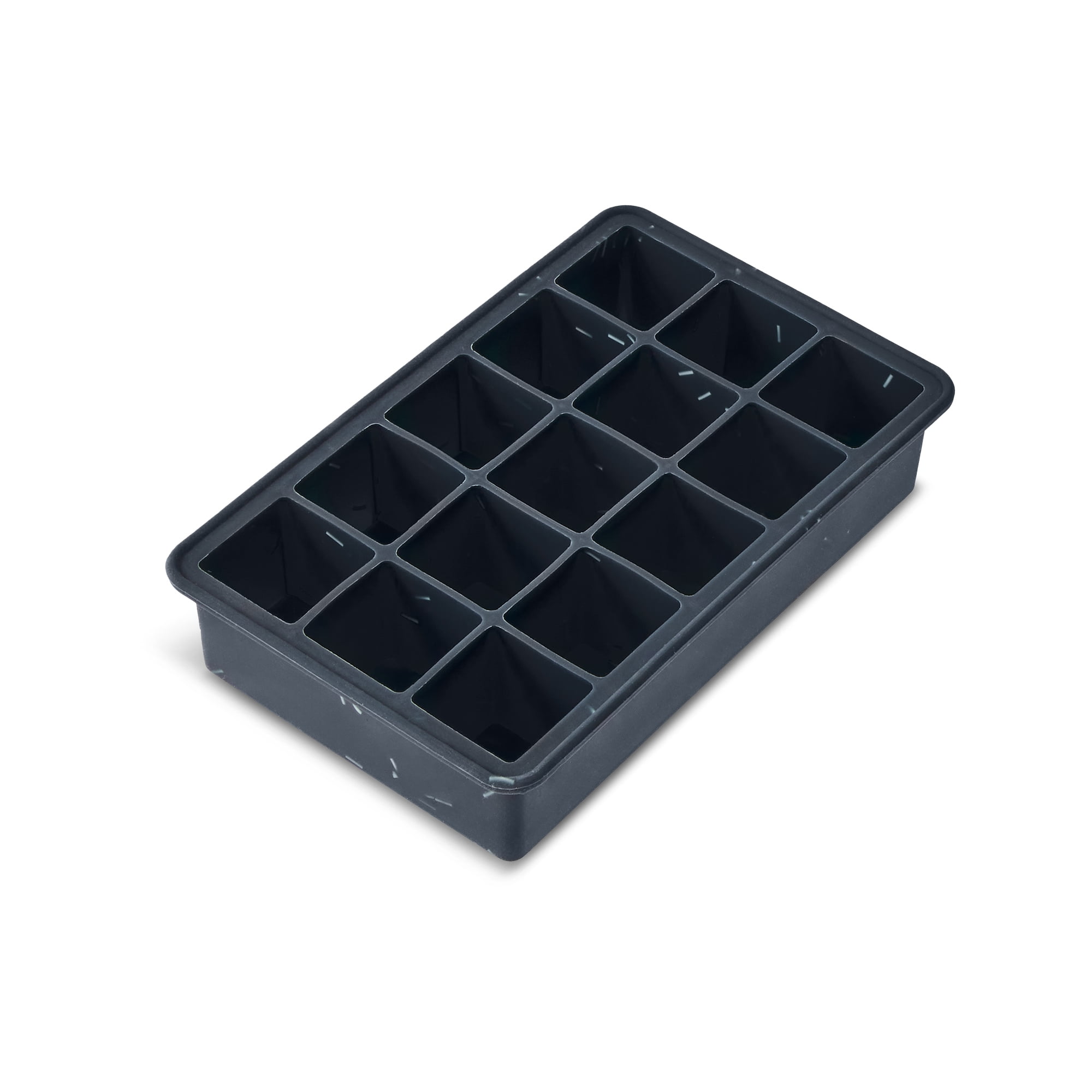 (4 pack) Thyme & Table 2-Piece Silicone Ice Cube Tray Set, Blue