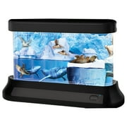 Discovery Kids LED Arctic Lamp 360 Degree Animated Light Penguin Walrus