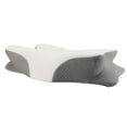 thumbnail image 3 of Memory Foam Neck Support Pillow, Memory Foam Pillow Dual Height Design 1 Pair  for Sleeping for Young, 3 of 7