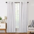 thumbnail image 6 of UTOPIA ALLEY Wall Mounted 3/4 Inch Curtain Rod - Curtain Rods For Windows 28 to 48 Inch, Adjustable Drapery Rods, Oil rubbed bronze Bedroom Curtain Rods, Tapestry Poles (Oil rubbed bronze, 28"-48"), 6 of 8