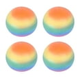 thumbnail image 1 of Juguete de pelota antiestrés, 4 piezas coloridas para aliviar el estrés, pelota sensorial elástica, pelota para apretar, uso conveniente, 1 of 8