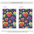 thumbnail image 3 of Rainbow and Hearts Garden Flag Double Sided Outdoor Banners for Courtyard Outdoor Lawn Farmhouse Holiday Decorations, 3 of 5