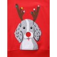 thumbnail image 5 of Emy Dola Toddler Boys Christmas Sweatshirts Kids Dinosaur Xmas Pullover Santa Claus Reindeer Cotton Shirts Tops 2-7 Years, 5 of 9
