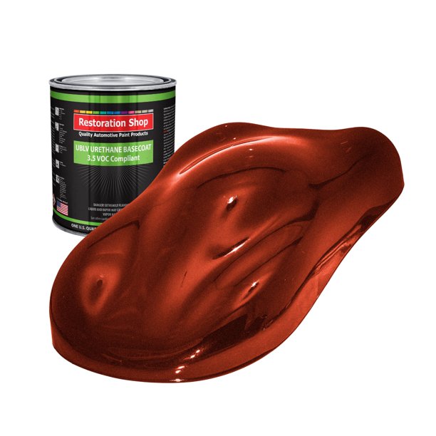 Firethorn Red Pearl 1 Quart Low VOC URETHANE BASECOAT Car Auto Body