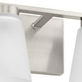 thumbnail image 5 of Tanner Collection Two-Light Brushed Nickel Transitional Vanity Light, 5 of 9
