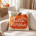 thumbnail image 4 of Plush Halloween Pillow Case,Maple Leaf Pillow Cover Thanksgiving Pumpkin Embroidered Cushion Cover, Cushion Home Decorative Accent, 4 of 6
