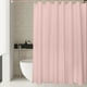 thumbnail image 4 of Cortina de ducha impermeable de color liso | Cortina de baño de poliéster con ganchos | Diseño moderno de 180 x 200 cm para bañera y baño, 4 of 6