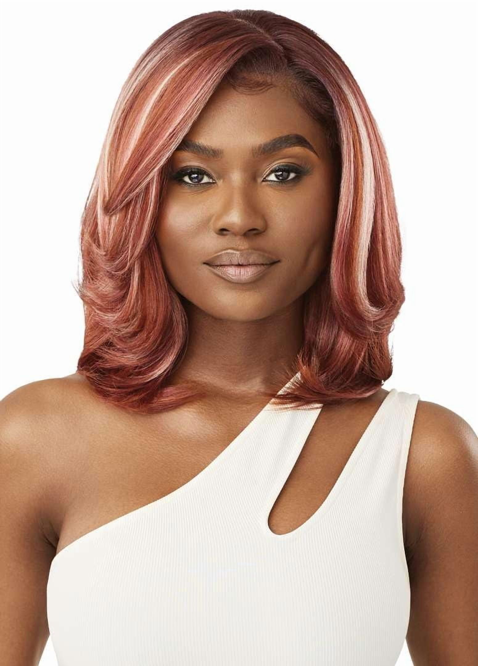 Outre Lace Front Wig - Perfect Hair Line 13X4 - Milani (DR4/MUSHROOM BLONDE)
