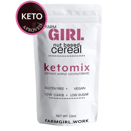 Farm Girl: Farm Girl: Keto Breakfast Cereal - Gluten and Grain Free - Perfect Ketogenic Friendly Food - Low Carb High Protein Products - Good Diabetic Diets (Best Dry Cereal For Diabetics)