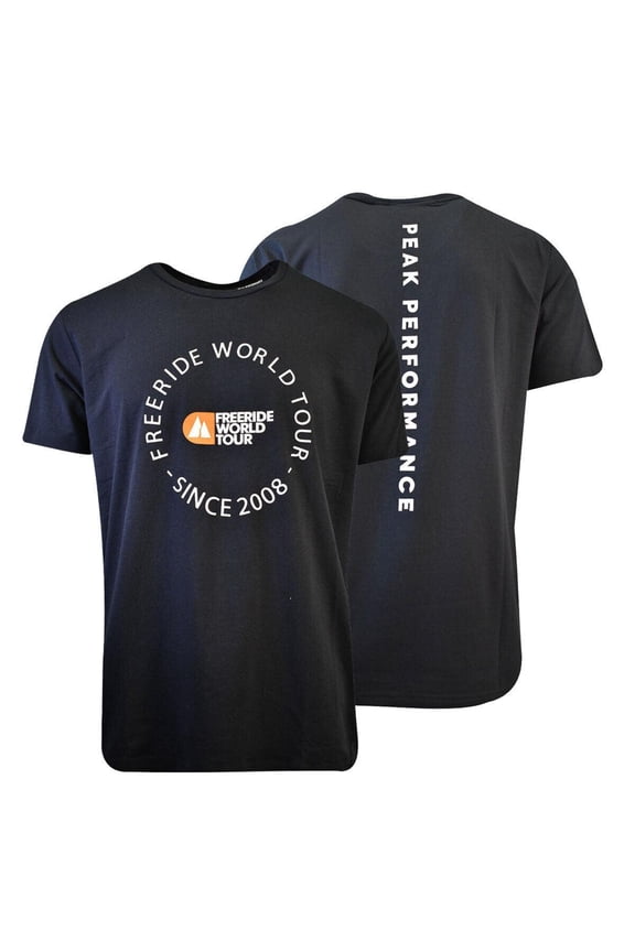 Men's T-Shirt Navy Freeride World Tour S/S