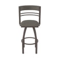 thumbnail image 5 of 860 Hunter 30" Swivel Bar Stool with Bronze Finish and Graph Chalice Seat and Back, 5 of 5