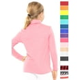 thumbnail image 3 of Stretch Is Comfort Girl's Oh so Soft Long Sleeve Turtleneck | Poly Spandex|Child Size 2 -16, 3 of 6