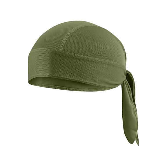 Men's Tactical Do Rag Headwrap with Breathable Mesh Quick Dry Skull Cap for Motorcycle Riding Running Outdoor Sports Training