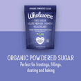thumbnail image 3 of Wholesome Organic Powdered Confectioners Sugar - 16 Ounce Bag (Pack of 3) Non GMO, Gluten Free - with By The Cup Measuring Spoons, 3 of 11
