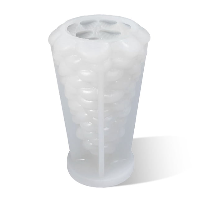 Vela aromática navideña Molde de silicona Velas Cubo Molde liso Artesanía de cerámica Decoración de festivales Suministros para manualidades de bricolaje Tipo 4 seitruly HA009043-04