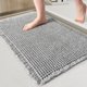 thumbnail image 4 of Alfombrilla de baño con diseño de gofres, superabsorbente, antideslizante, lavable a máquina, de secado rápido, para el lado de la bañera, 24 x 36 pulgadas, 4 of 5
