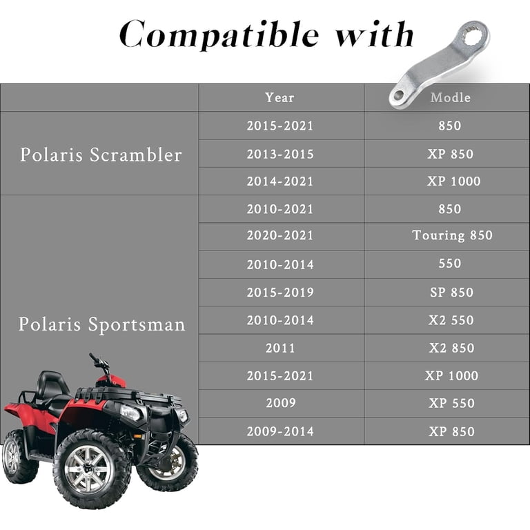 Shifter Bellcrank Steel 15T Fits for Polaris Sportsman 550 850 1000 Scrambler US
