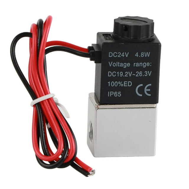 2V025?06 2 Position 2 Way Solenoid Valve Normally Open Stable Durable Electromagnetic ValveDC24V