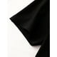 thumbnail image 3 of Camiseta de San Patricio con trébol de amor para mujer: camiseta informal negra con estampado de trébol verde neón, manga corta, cuello redondo, estilo informal., 3 of 5