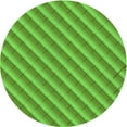 thumbnail image 1 of Ahgly Company Machine Washable Indoor Round Transitional Dark Lime Green Area Rugs, 3' Round, 1 of 7
