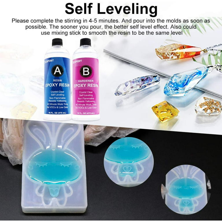 Crystal-clear Epoxy Resin & Hardener For Casting And Coating - Super Silicon