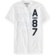 thumbnail image 1 of Camiseta gráfica para hombre Aeropostale A No.19 87 color blanco XS, 1 of 1