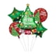 thumbnail image 2 of Monstrate Ambiente navideño de 5 piezas con globos de aluminio de Papá Noel y muñeco de nieve de dibujos animados, seguros y duraderos Kits de decoración para fiestas vistoso YF21C020, 2 of 6