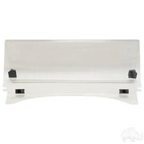 Red Hawk Windshield, Impact Modified Clear 2 Piece, Club Car Tempo, Onward, Precedent - WIN-4014
