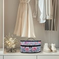 thumbnail image 4 of HELLHERO Steamer Storage Bag with Handle and Zipper Garment Steamer Box Travel Steamer Holder Rose Pattern Design St.Patrick's Day, Case Only, 4 of 6