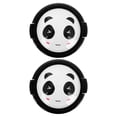 thumbnail image 1 of 2 Pcs Capuchon d'Objectif de Caméra Universel avec Design Panda, Couvercle d'Objectif de Caméra Rond 58mm, 1 of 8