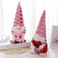 thumbnail image 2 of Mother Day Gnomes Decor , Handcrafted Scandinavian Spring Gnomes Farmhouse Kitchen Decor Tomte Swedish Gnome Tiered Tray Decor For Mom, 2 of 4