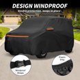 thumbnail image 3 of Funda para automóvil Unique Bargains a prueba de agua, protección exterior completa contra el sol y la lluvia para Daihatsu Move Canbus, película de aluminio y algodón, 3 of 6