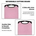 thumbnail image 7 of GPED 3-Piece Plastic Cutting Board Set, Durable Cutting Boards for Kitchen with Non Slip Handles and Juice Groove, Ideal Chopping for Meat, Vegetables and Fruits, Pink, Blue, Green, 7 of 7