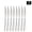 8pcs-Silvery-steak knife, variant on [high quality steak knives] 8/12pcs stainless steel steak knife, thickened, high quality, serrated, durable, elegant classic design, mirror polished, dishwasher safe, suitable for cutting meat beef