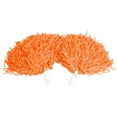 thumbnail image 1 of Pompons de Cheerleading, 2 Pcs Fleurs de Main de Cheerleader Accessoires de Costume de Cheer à la Mode pour Sports Fête Danse Carnaval Stade, 1 of 6