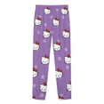 thumbnail image 3 of Hello Kitty Women's Pajama Sets Long Sleeve Pajamas Top And Pants Sleepwear Nightwear Soft Pjs Lounge Sets, 3 of 8