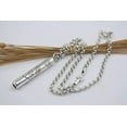 thumbnail image 6 of HOOUN Solid 925 Sterling Silver Men Women Good Luck Carved Pattern Whistle Pendant, 6 of 7