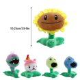 thumbnail image 2 of Plants vs Zombies Peashooter juguetes de peluche juguetes de peluche suaves figura de juego juguete para niños regalos 3,9-9 pulgadas de altura Sailing  Electrónica, 2 of 3