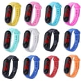 thumbnail image 3 of Gwong Electrónica Botón de correa ajustable Control LED Pantalla LED Pulsera de reloj digital electrónico, 3 of 7