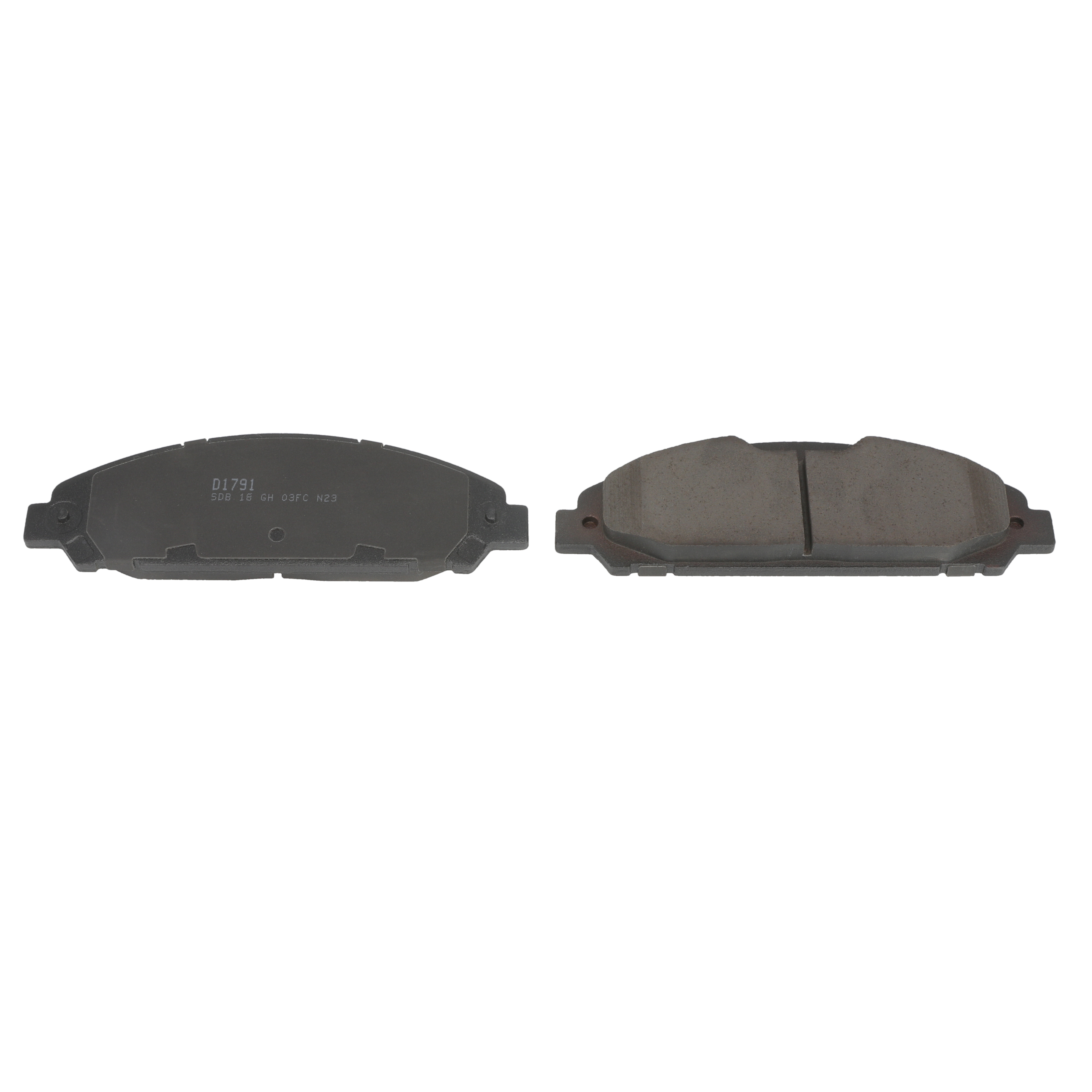 Winstop Brake Pad Set, Front WS.1791.0.C, Ford Mustang 2019-2015