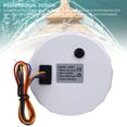 thumbnail image 4 of 110mm 4 3 / 8in Tachometer 7 Color Backlight 4000RPM Gauge with Hour Meter for Truck Trailer RV Boat, 4 of 7