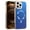 Blue, variant on ELEHOLD Case for iPhone 16 Pro Max, Glossy Magnetic Phone Case, Shockproof Slim Cover,White