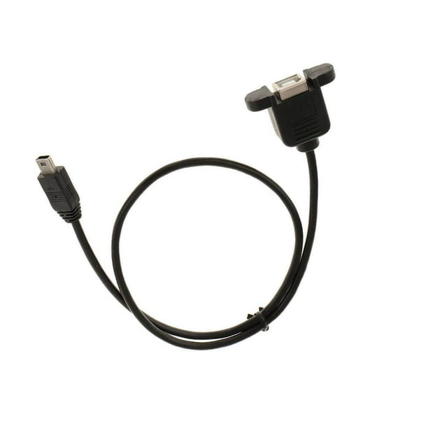 Mini USB 5 Pin Male Connect cable to USB 2.0 B Female Jack Printer