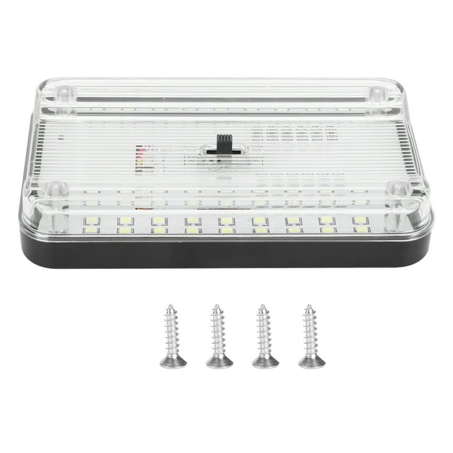 Luz de techo para coche de 36 LED, lámpara de lectura automática, luz de techo interior, accesorios de iluminación para coche, 12 V CC