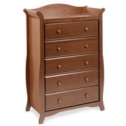 Storkcraft - Aspen 5-Drawer Chest, Cognac